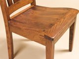 Solid Hardwood Dining Room Jacoby Chair - HomePlex Furniture Featuring USA Made Quality Furniture