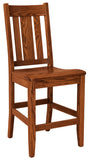 Solid Hardwood Dining Room Jacoby Chair - HomePlex Furniture Featuring USA Made Quality Furniture