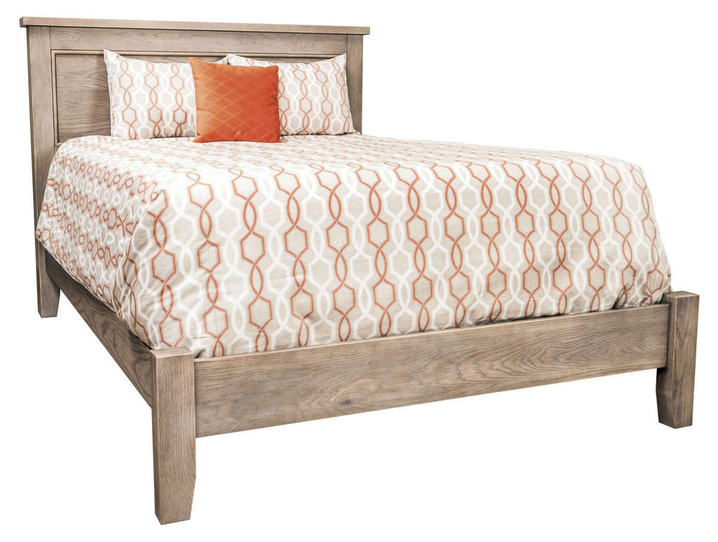 Kensington Amish Solid Hardwood Panel Bed - Thumbnail 2