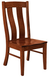 Solid Hardwood Dining Room Laurie Chair - HomePlex Furniture Featuring USA Made Quality Furniture
