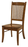 Solid Hardwood Dining Room Linzee Chair - HomePlex Furniture Featuring USA Made Quality Furniture