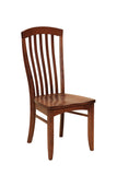 Solid Hardwood Dining Room Malibu Chair - HomePlex Furniture Featuring USA Made Quality Furniture