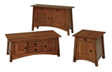 Solid Hardwood Coffee End Sofa Tables Heirloom Quality HomePlex Furniture Indianapolis Indiana