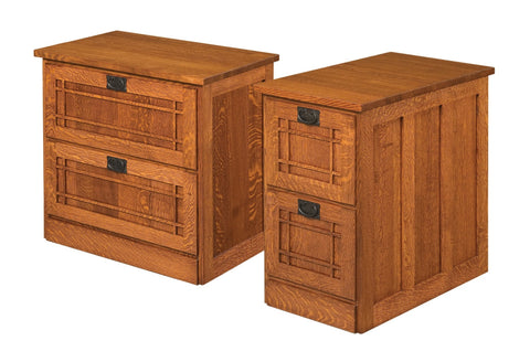 Mission on sale file cabinet