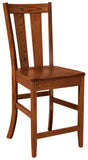 Solid Hardwood Dining Room Newberry Chair - HomePlex Furniture Featuring USA Made Quality Furniture