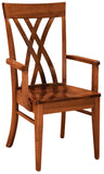 Solid Hardwood Dining Room Oleta Chair - HomePlex Furniture Featuring USA Made Quality Furniture