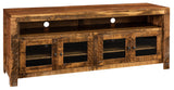 Furniture Store Indianapolis Living Room TV Console Solid Wood Custom USA Made