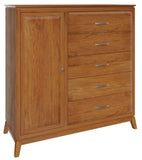 Saratoga Gentlemans Chest Solid Hardwood Bedroom Furniture Store Indianapolis Carmel Indiana USA Made