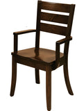 Solid Hardwood Dining Room Savannah Chair - HomePlex Furniture Featuring USA Made Quality Furniture