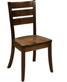 Solid Hardwood Dining Room Savannah Chair - HomePlex Furniture Featuring USA Made Quality Furniture