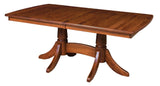 Solid Hardwood Dining Room Table Furniture Store Indianapolis Indiana Baytown Pedestal