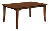 Solid Hardwood Dining Room Table Furniture Store Indianapolis Indiana Broadway Leg Table