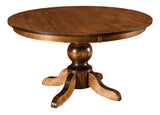 Solid Hardwood Dining Room Table Furniture Store Indianapolis Indiana  Carson Table