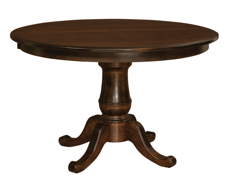 Solid Hardwood Dining Room Table Furniture Store Indianapolis Indiana Chancellor