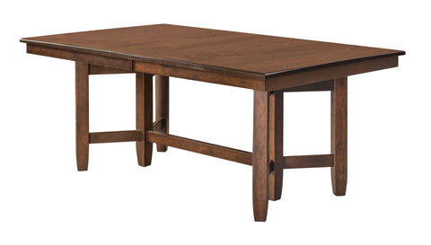 Solid Hardwood Dining Room Table Furniture Store Indianapolis Indiana Montana Trestle Table