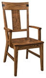 Solid Hardwood Dining Room Lahoma Chair - HomePlex Furniture Featuring USA Made Quality Furniture