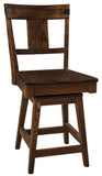 Solid Hardwood Dining Room Lahoma Chair - HomePlex Furniture Featuring USA Made Quality Furniture