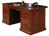 Solid Hardwood Office Furniture Executive Desk HomePlex Furniture Featuring Quality USA Furntiure Indianapolis Indiana