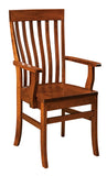 Solid Hardwood Dining Room Theodore Chair - HomePlex Furniture Featuring USA Made Quality Furniture