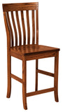 Solid Hardwood Dining Room Theodore Chair - HomePlex Furniture Featuring USA Made Quality Furniture