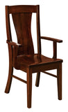 Solid Hardwood Dining Room Westin Chair - HomePlex Furniture Featuring USA Made Quality Furniture