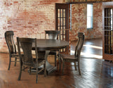 Solid Hardwood Dining Room Westin Chair - HomePlex Furniture Featuring USA Made Quality Furniture