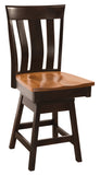 Yorktown Chair Quality Solid Hardwood Dining Chair HomePlex Furniture Indianapolis Indiana USA Made Swivel