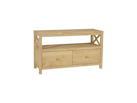 tv-25b Solid Wood TV Console at HomePlex Furniture Featuring USA Made Indianapolis Indiana